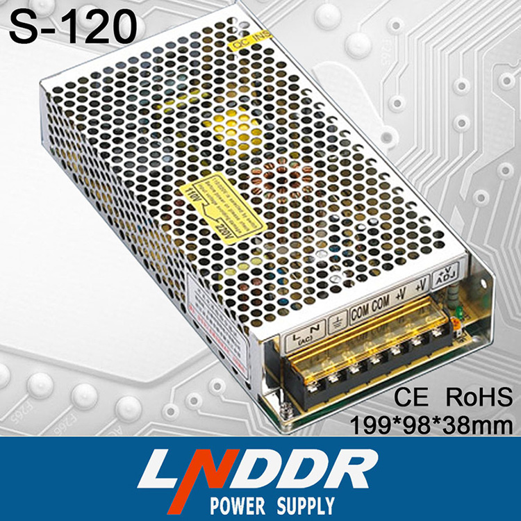 供應S-120W-24V單路輸出開關 電源 led 電源 直流 電源