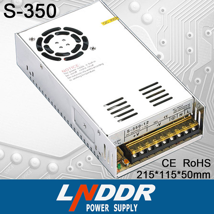 供應S-350W-24V單路輸出l 開關電源 led電源廠家 24V直流電源