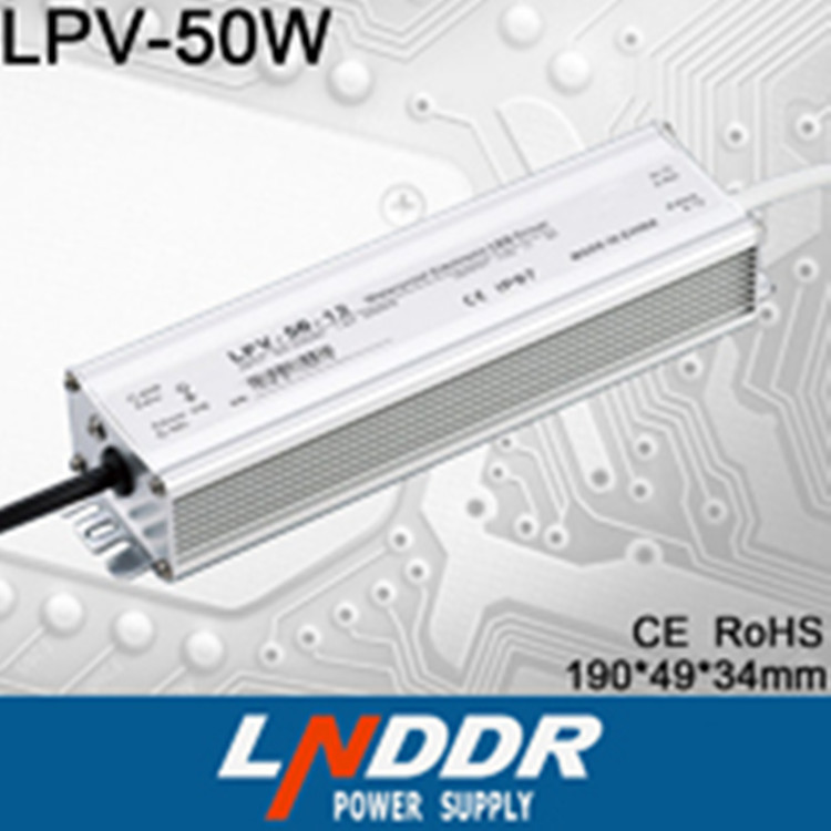 生產(chǎn)供應50W-48V防水開關電源 led開關電源廠家 48V50W防水電源