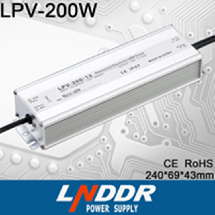 供應高品質200W-36V防水開關電源 LED開關電源 36V200W 防水電源