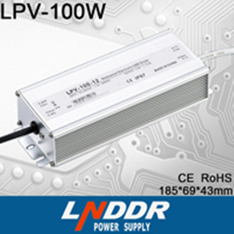 生產(chǎn)供應100W-15V防水 開關電源 LED 開關電源 15V100W防水電源